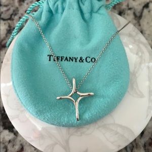 Tiffany & Co. Elsa Peretti Silver Cross